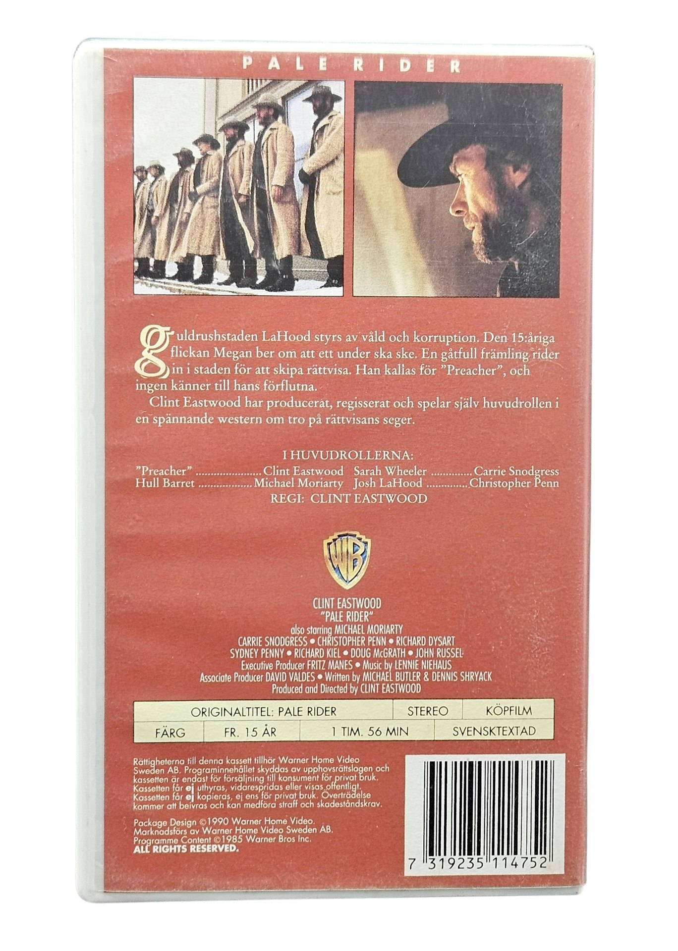 Pale Rider, VHS NY