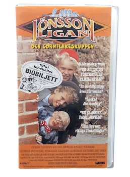 Lilla Jönsson Liggan Och Cornflakeskuppen, VHS NY