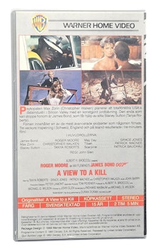 James Bond Kollektion 007, Levande Måltavla, VHS NY