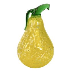 Konstglas, päron