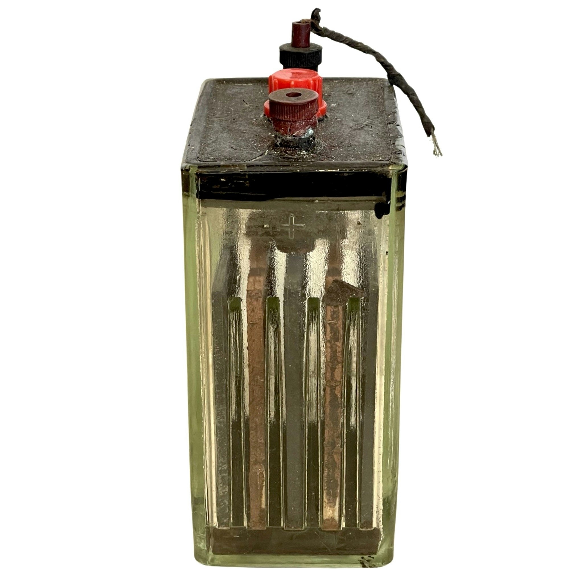 Batteri med glassdeksel, tidlig 1900-tall