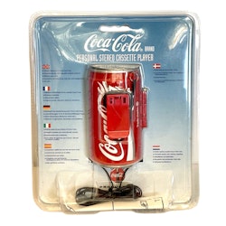 Lecteur de cassettes stéréo personnel Coca-Cola vintage