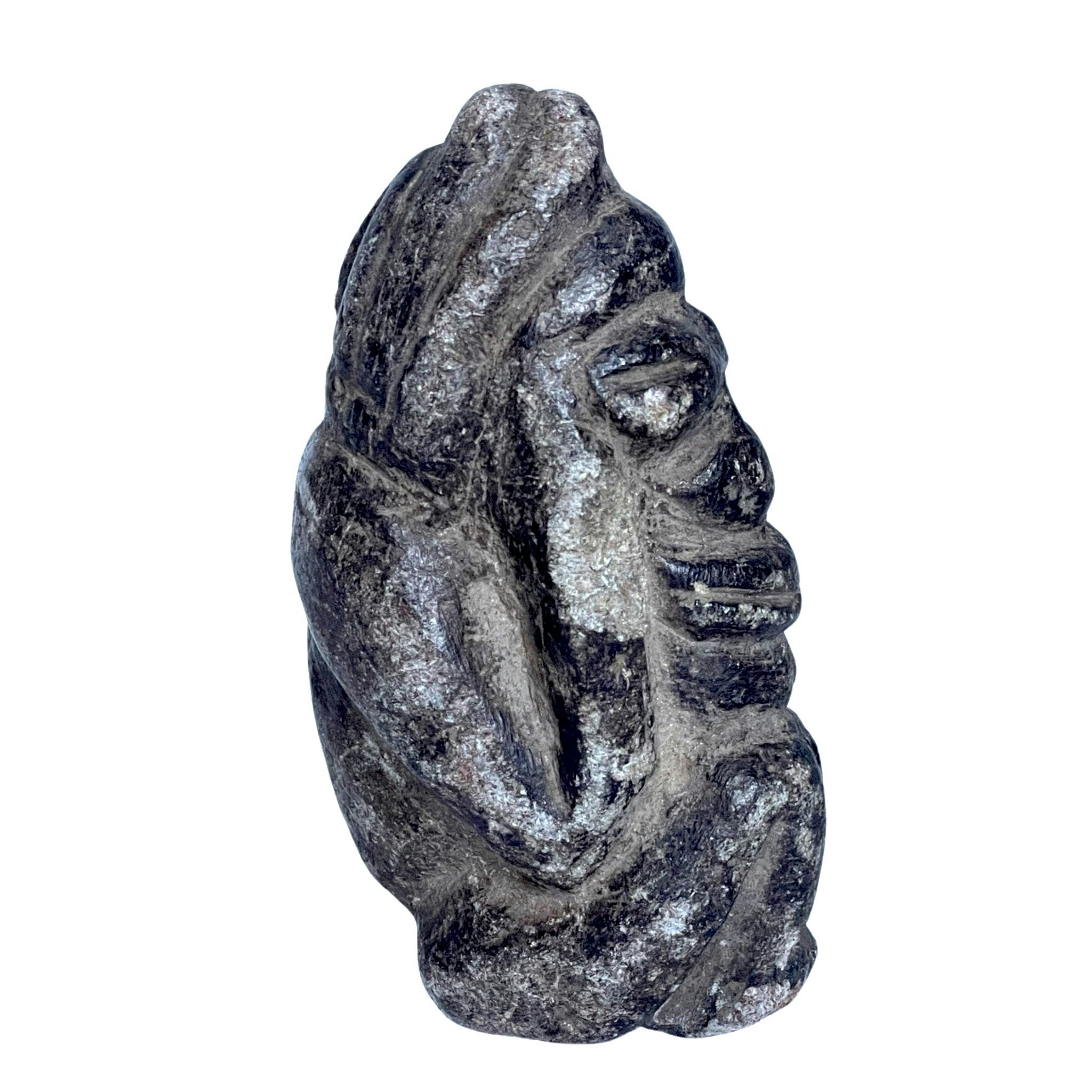 Skulptur, sten, Marquesas Islands