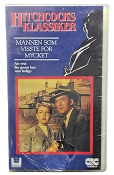 Hitchcocks Klassiker, Mannen Som Visste För Mycket, VHS NY