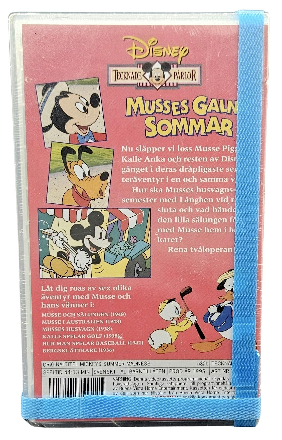 Musses Galna Sommar, VHS NY