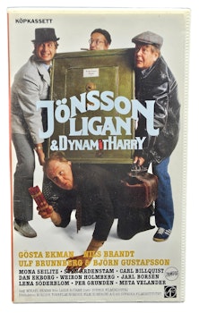Jönsson Ligan Och Dynam Tharry, VHS NY