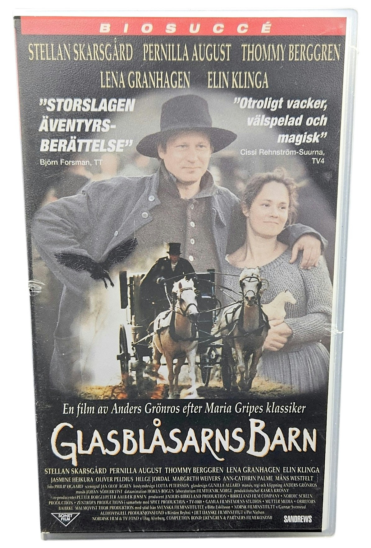 Glasblåsarnas Barn, VHS NY