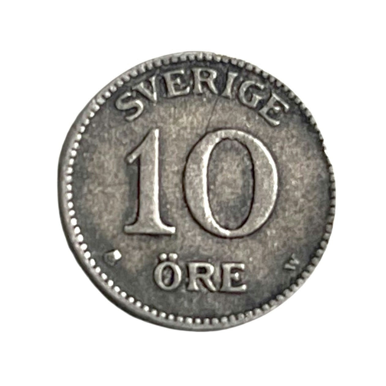 10 öre 1911 Srebrna moneta, Szwecja