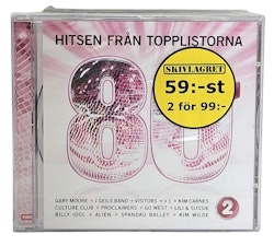 Hitsen Från Topplistorna, 80 Talet Volym 2, CD NY