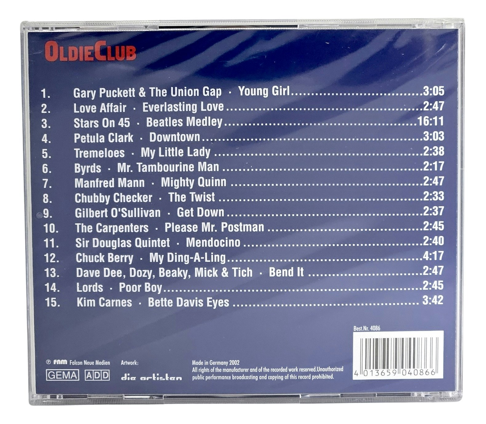 Oldie Club, CD NY