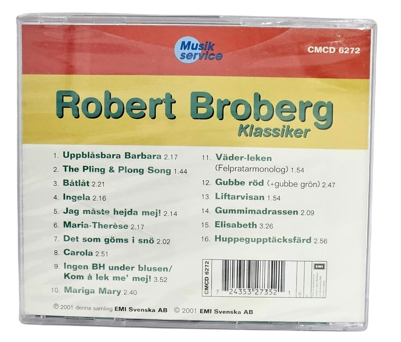 Robert Broberg, Klassiker, CD NY