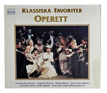 Klassiska Favoriter, Operett, CD NY