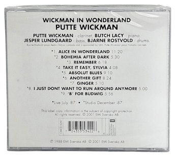 Putte Wickman, Wickman In Wonderland, CD NY