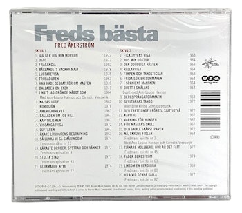 Fred Åkerström, Freds Bästa, 2 CD NY