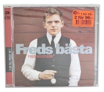 Fred Åkerström, Freds Bästa, 2 CD NY