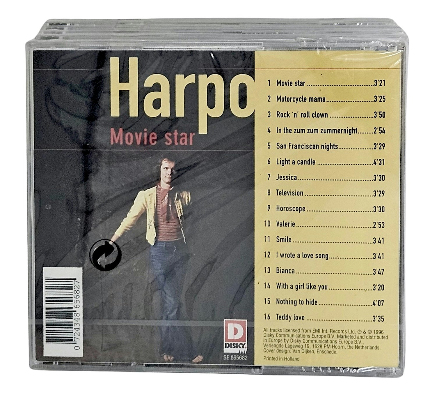 Harpo Movie Star, 16 Great Hits, CD NY