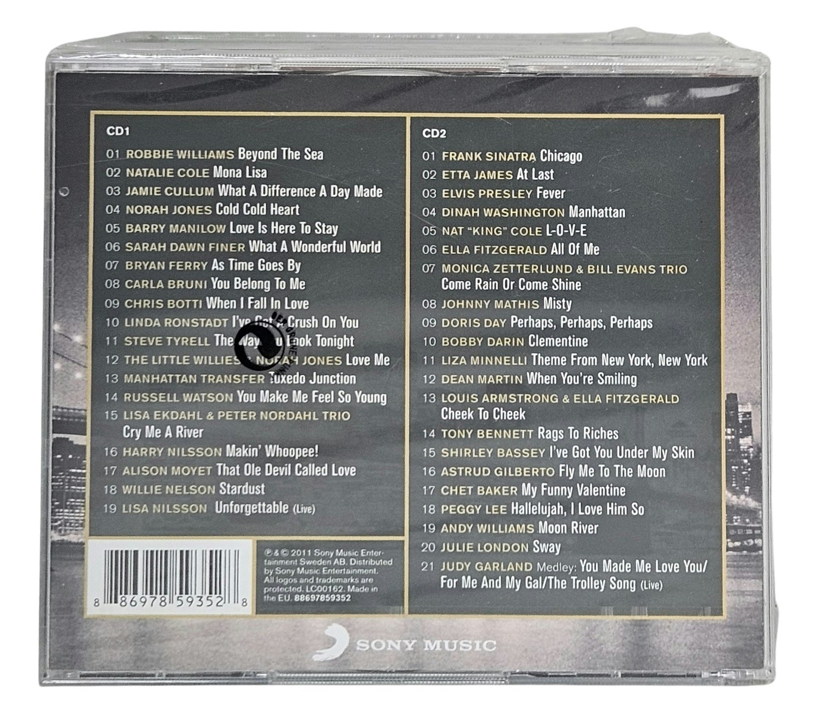 Ljuva Nostalgi, The American Songbook, CD NY