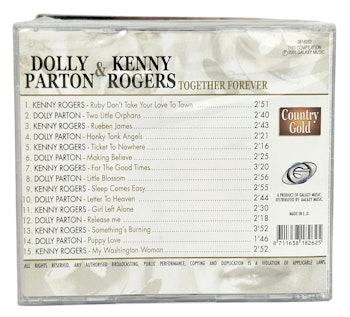 Dolly Parton And Kenny Rogers, Country Gold, CD NY