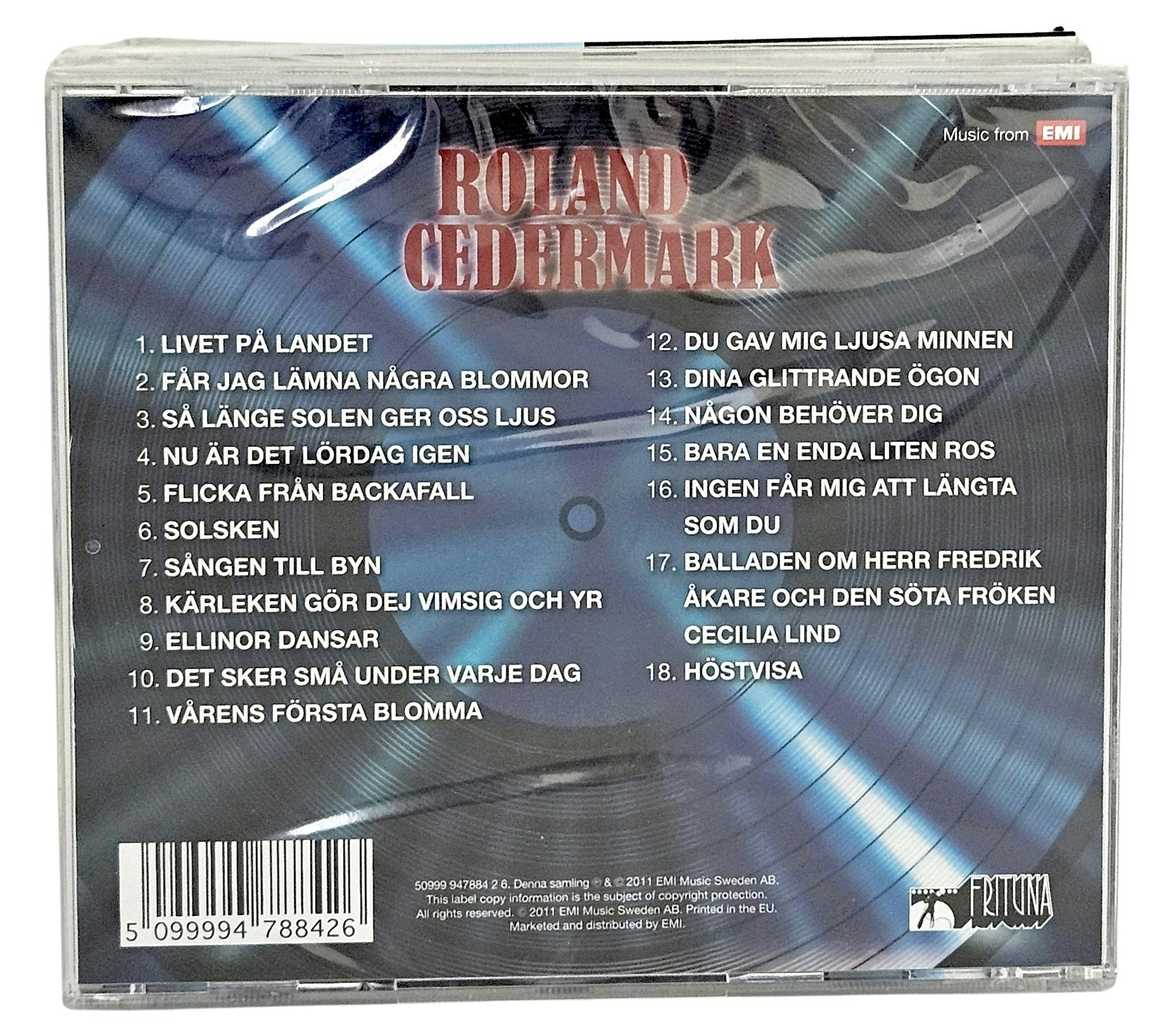 Roland Cedermark, Dina Glittrande Ögon, CD NY