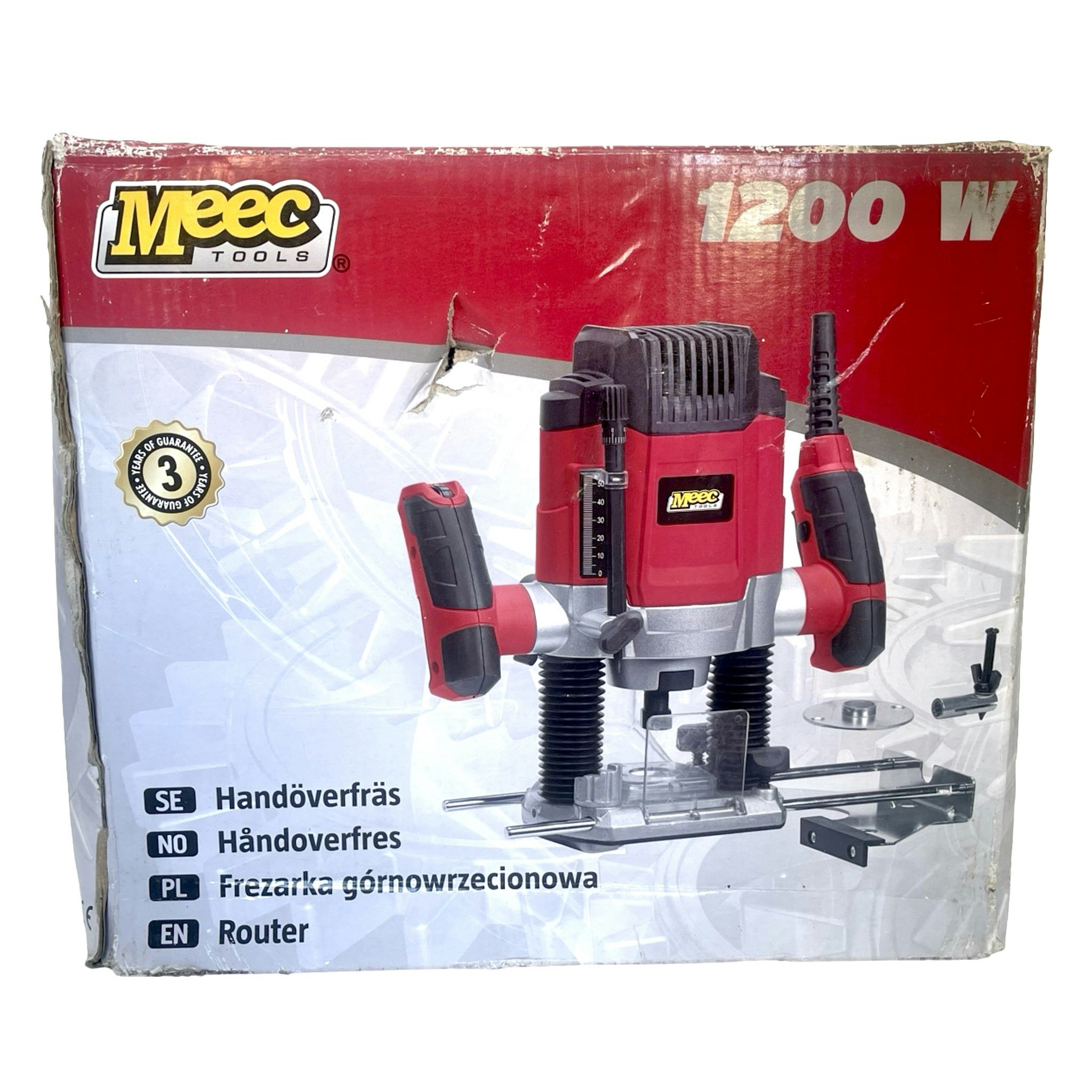 Håndfræser Meec Tools 230 V 1200 W