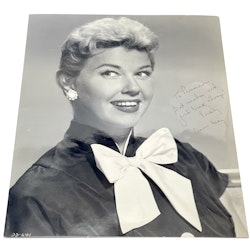 Doris Day – Autogramm, amerikanische Sängerin und Schauspielerin