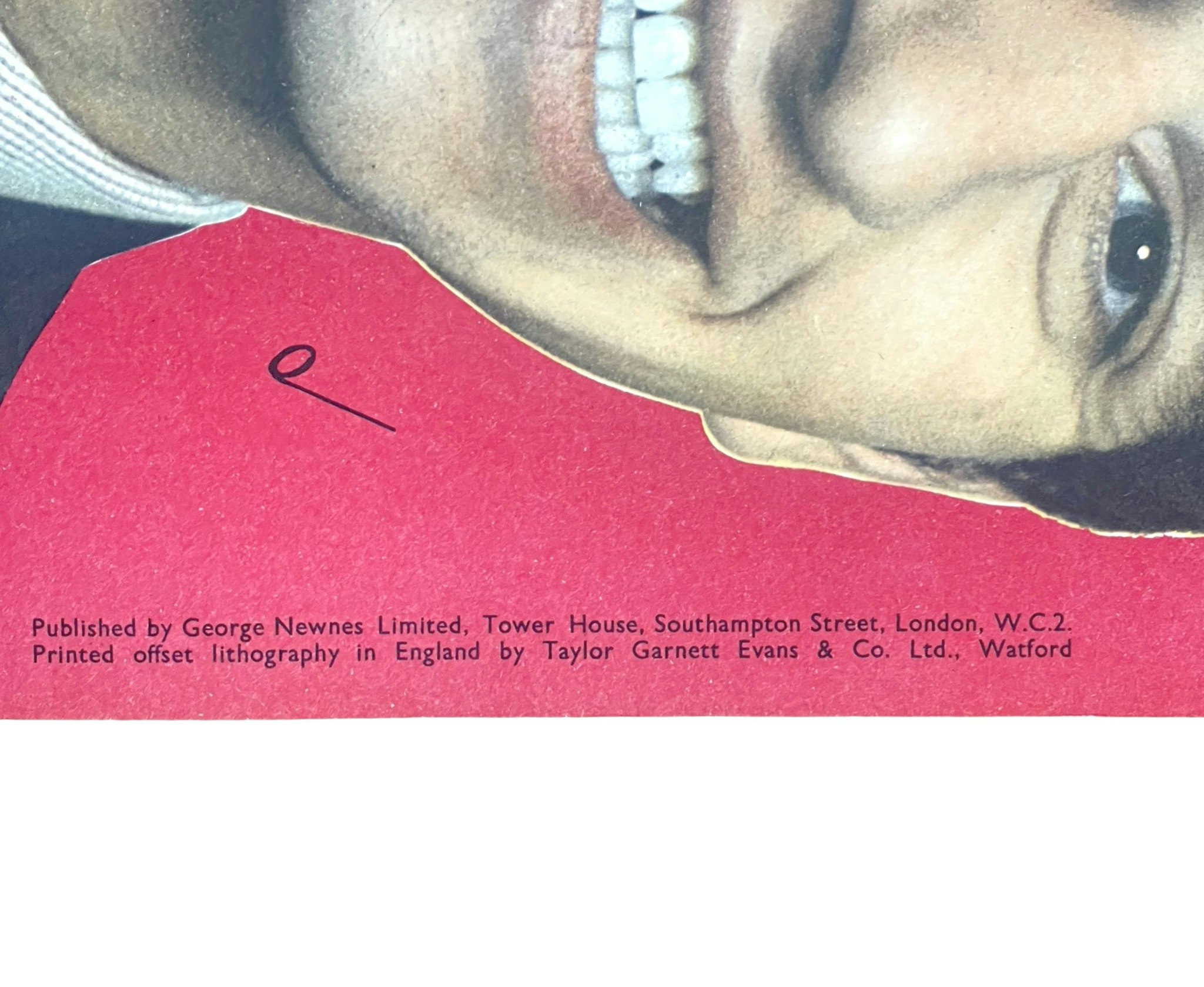 Beatles Affisch, Original poster 1963, ca 132 x 48 cm