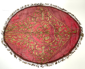 Broderi antik Serma, silke, Osmanska riket, 1600-tal