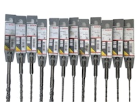 12 st långa Bosch SDS Plus drill bits