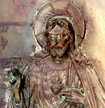 1600-talet Ikonen - Jesus Kristus