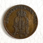 Szwedzka moneta 1 ÖRE 1905