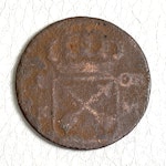 Szwedzka moneta 1 Öre KM 1719
