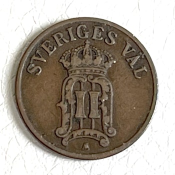 1 ÖRE 1907 Swedish Coin