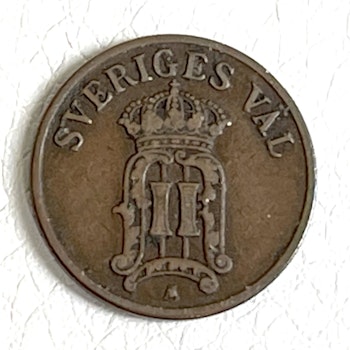 1 ÖRE 1907 Svenska Mynt