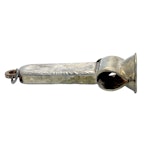Antico Sigaro snooper in argento 830 con pendente in metallo