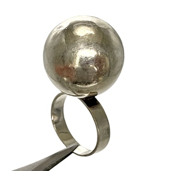 Hermann Siersbol, HS 925 silver ring, Denmark