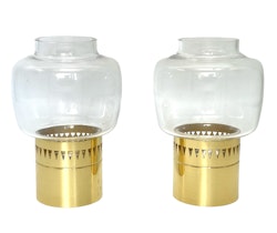 Ljuslyktor - Hans Agne Jakobsson - Markaryd - Mässing - Glas