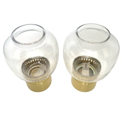 Ljuslyktor - Hans Agne Jakobsson - Markaryd - Mässing - Glas