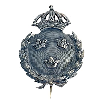 Riksvapnet i silver med lagerkrans 1931