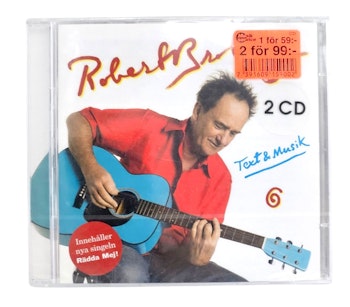 Robert Broberg, Text Och Musik, CD NY