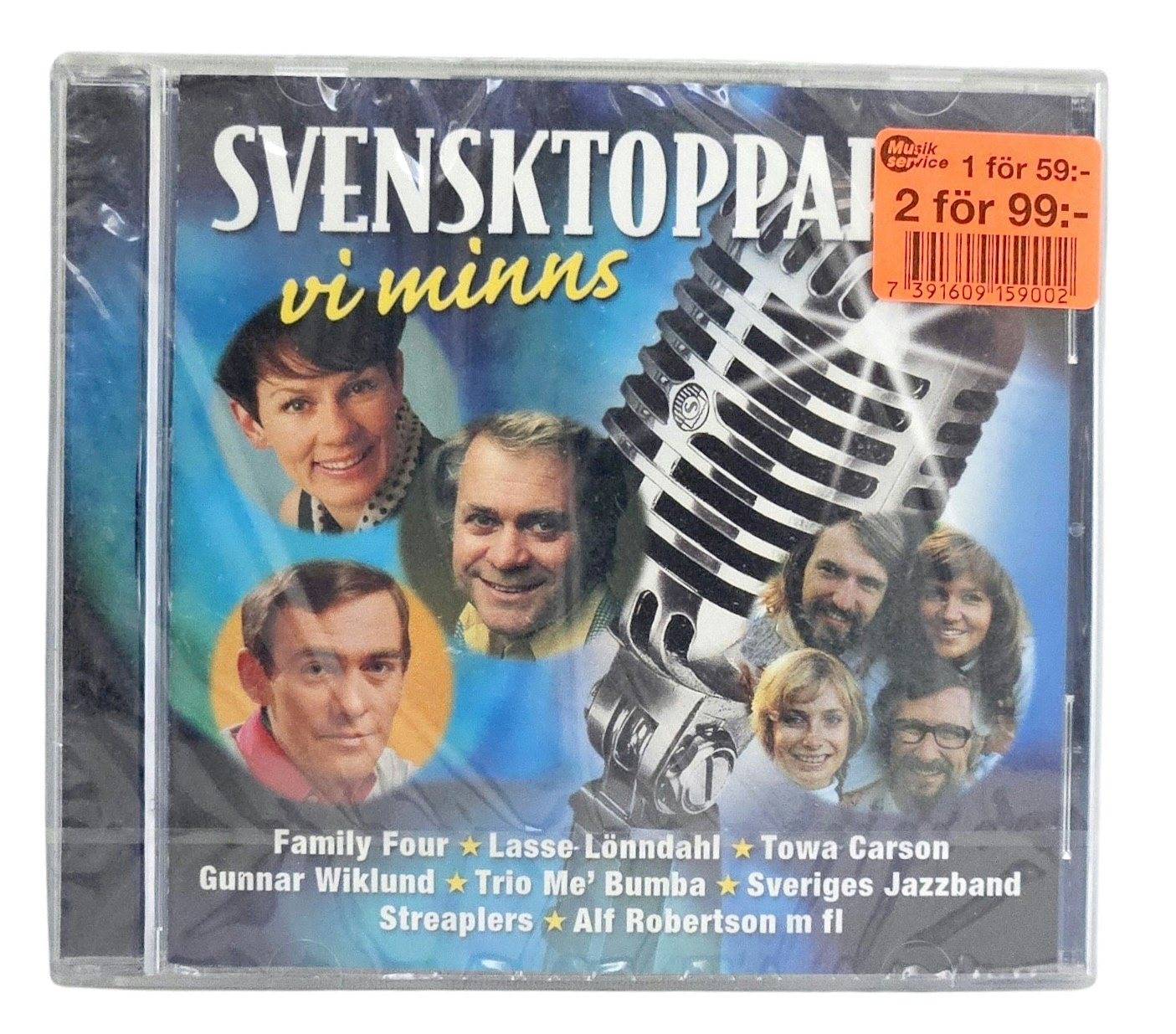 Svensktoppar Vi Minns, CD NY