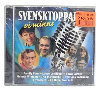 Svensktoppar Vi Minns, CD NY