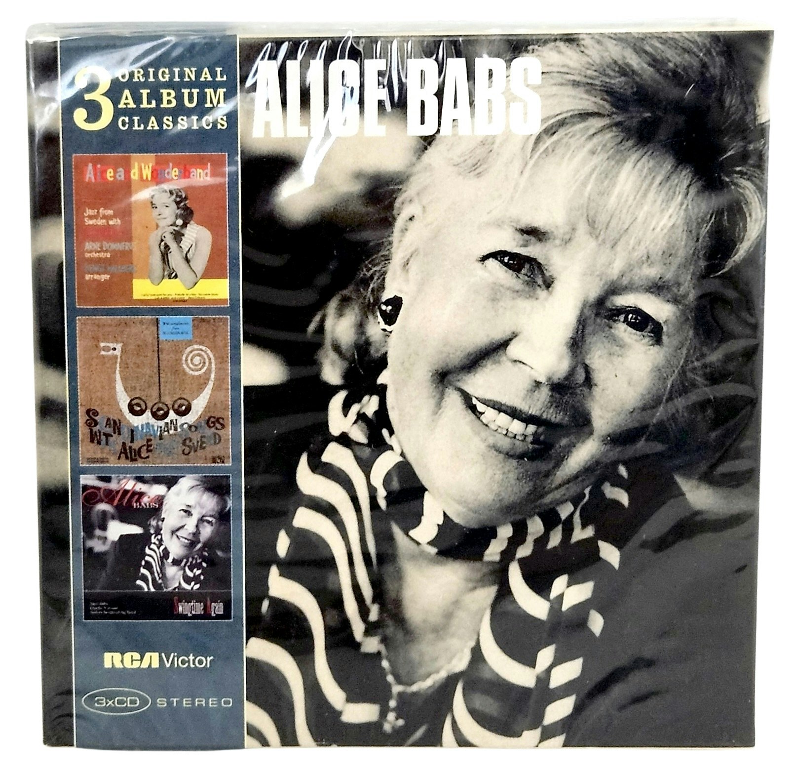 Alice Babs, 3 Original Album Classics, CD NY