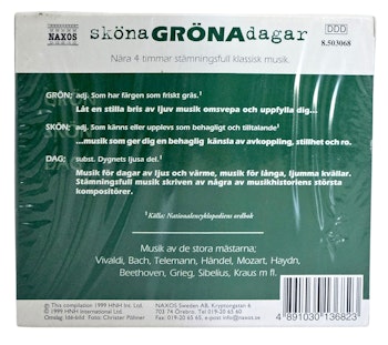 Sköna Gröna Dagar, CD NY