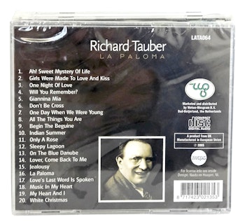 Richard Taube, La Paloma, CD NY