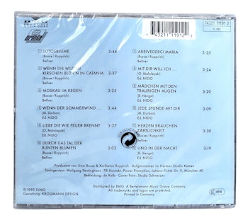 Die Flippers, Lotosblume, CD