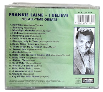 Frankie Laine, I Believe, CD NY