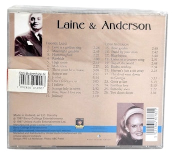 Frankie Laine & Lynn Anderson, CD NY