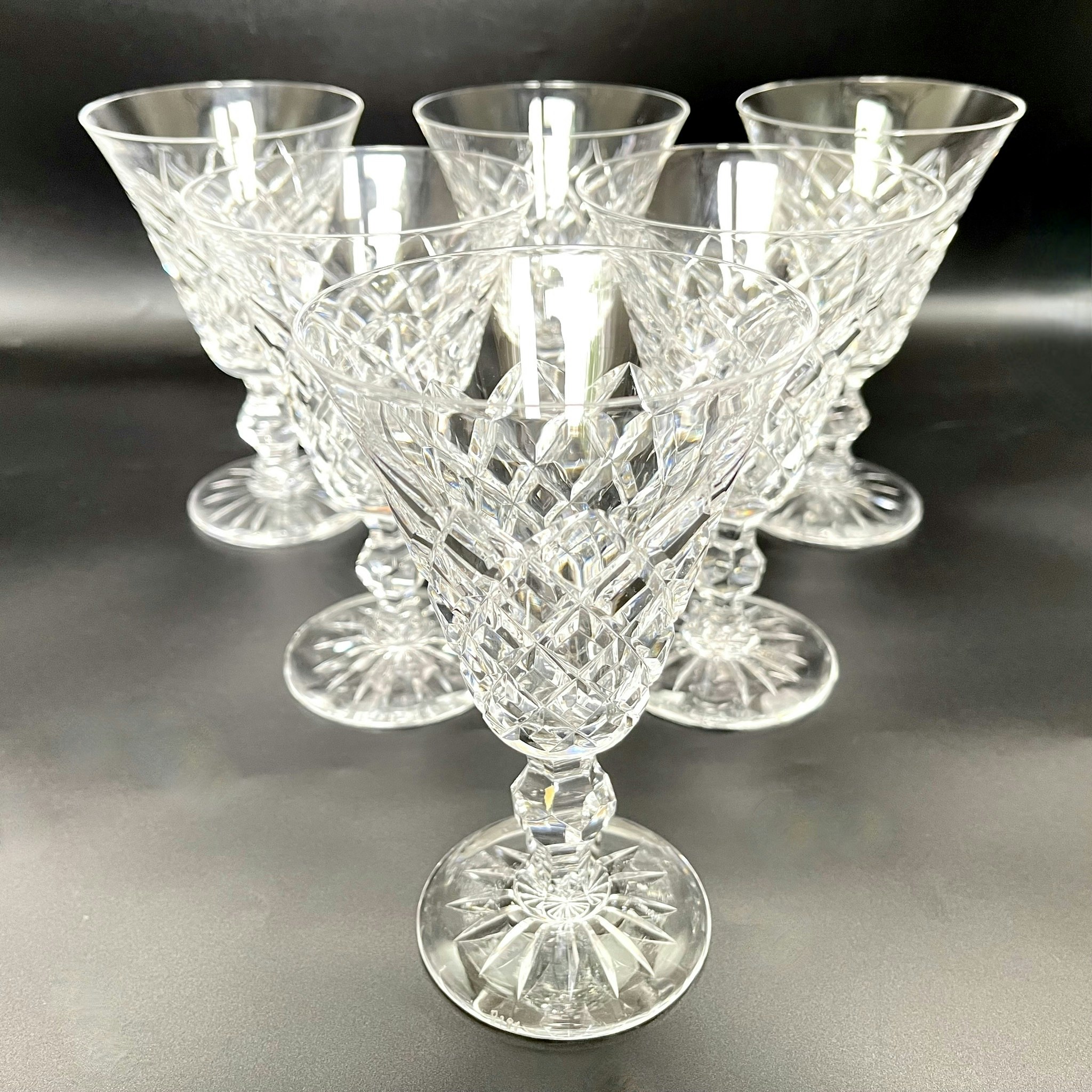 5 st, Fritz Kallenberg, Kosta Boda, Rödvinglas