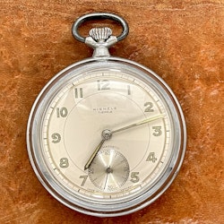 Vintage, Kienzle taskukello 7 jalokiviä, antimagneettinen, Saksa