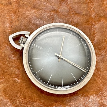 Vintage, ZentRa pocket watch 17 jewels, Germany